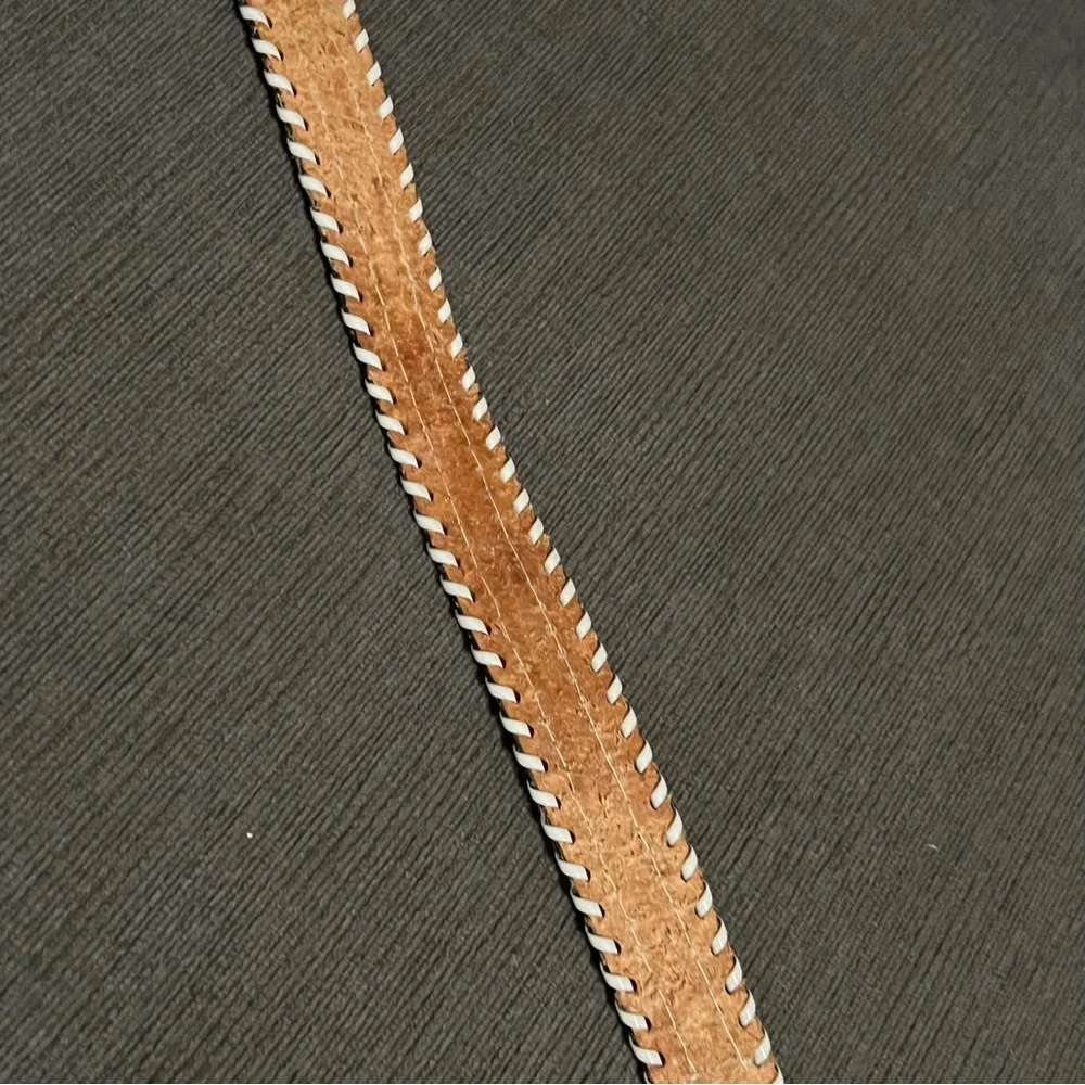 Vintage Seed Beaded Thunderbird Multicolor Native Southwest Belt / Hatband